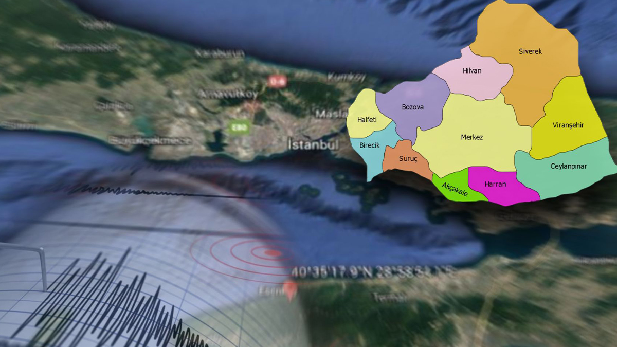 Şanlıurfa’da hissedilen deprem korkuttu! Sarsıntı sonrası AFAD’dan açıklama