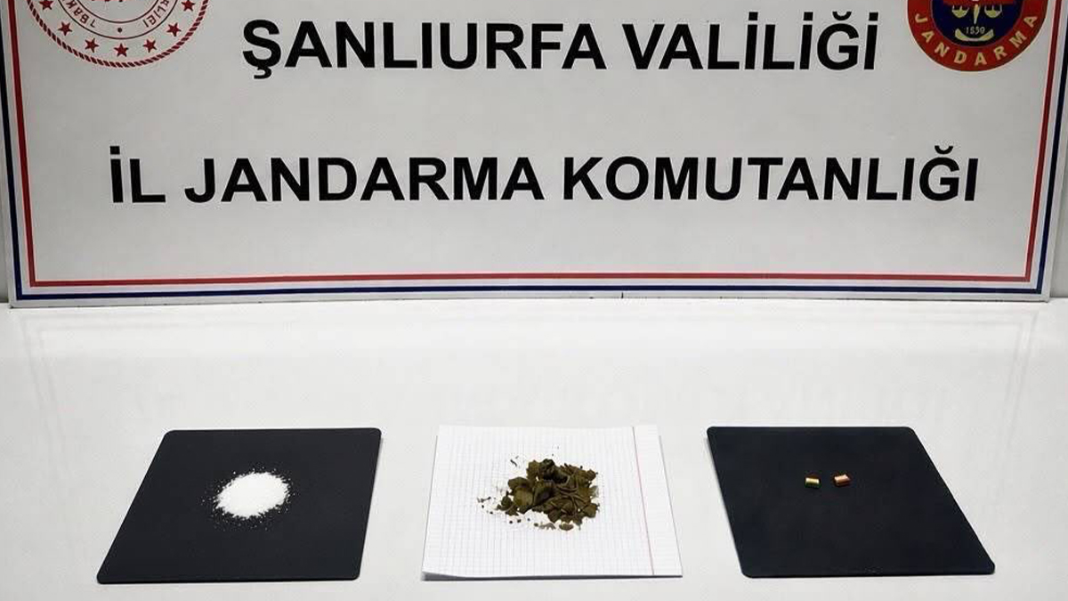 Şanlıurfa’nın ilçesinde jandarmadan narkotik baskını! 2 gözaltı