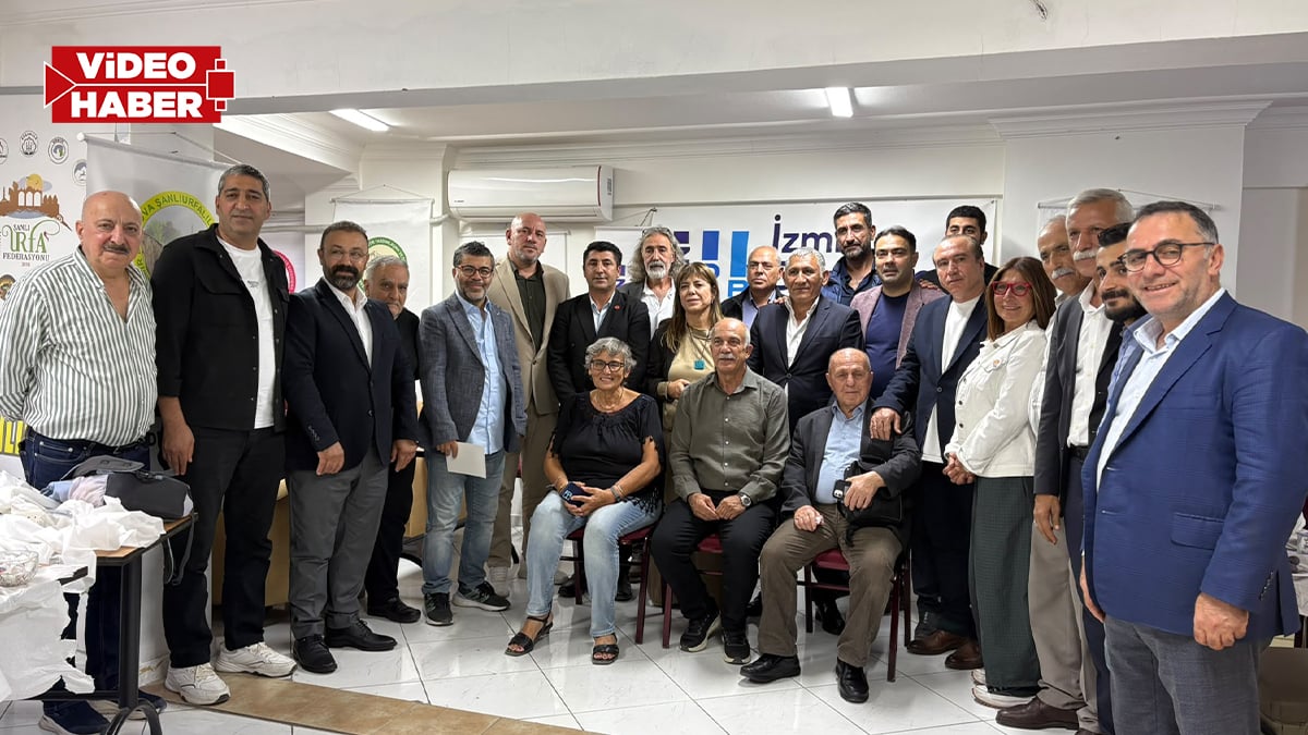 İzmir Şanlıurfa Federasyonunda barış zirvesi! Meral Danış Beştaş da katıldı