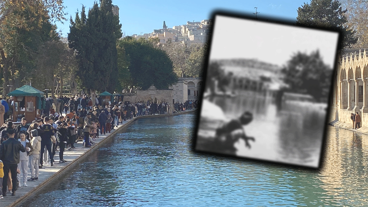 Balıklıgöl’ün bilinen en eski fotoğrafı! Tam 135 yıl önce…