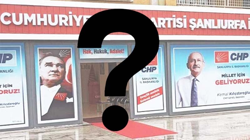 Şanlıurfa CHP ikiye bölündü!