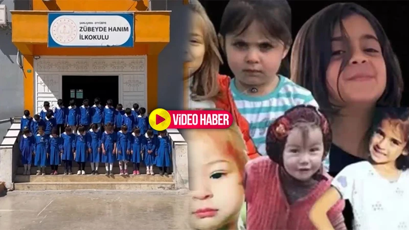 Şanlıurfalı öğrencilerden anlamlı 23 Nisan mesajı: Narin, Şirin, Sıla… Unutulmadı