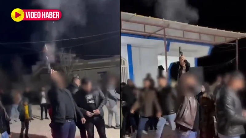 Şanlıurfa'da düğün magandaları yakalandı