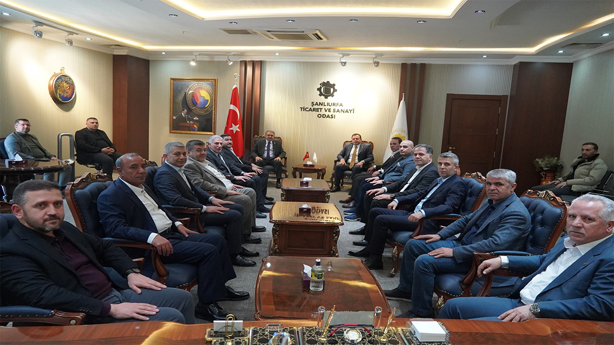Şanlıurfa ekonomisi için kritik buluşma! Vali Şıldak’tan ŞUTSO’ya ziyaret