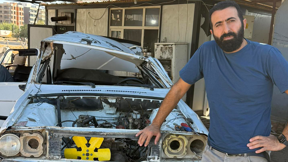 Şanlıurfalı fenomen kaza yaptı!