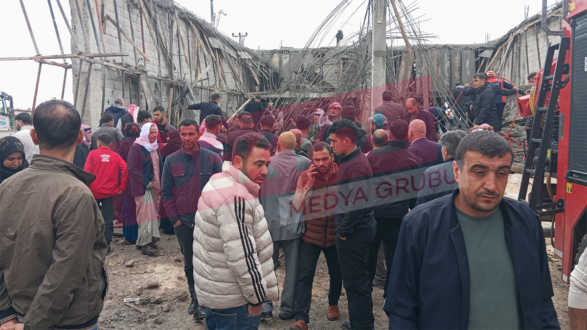 Şanlıurfa’da çökme faciası! Enkaz altında kalanlar var