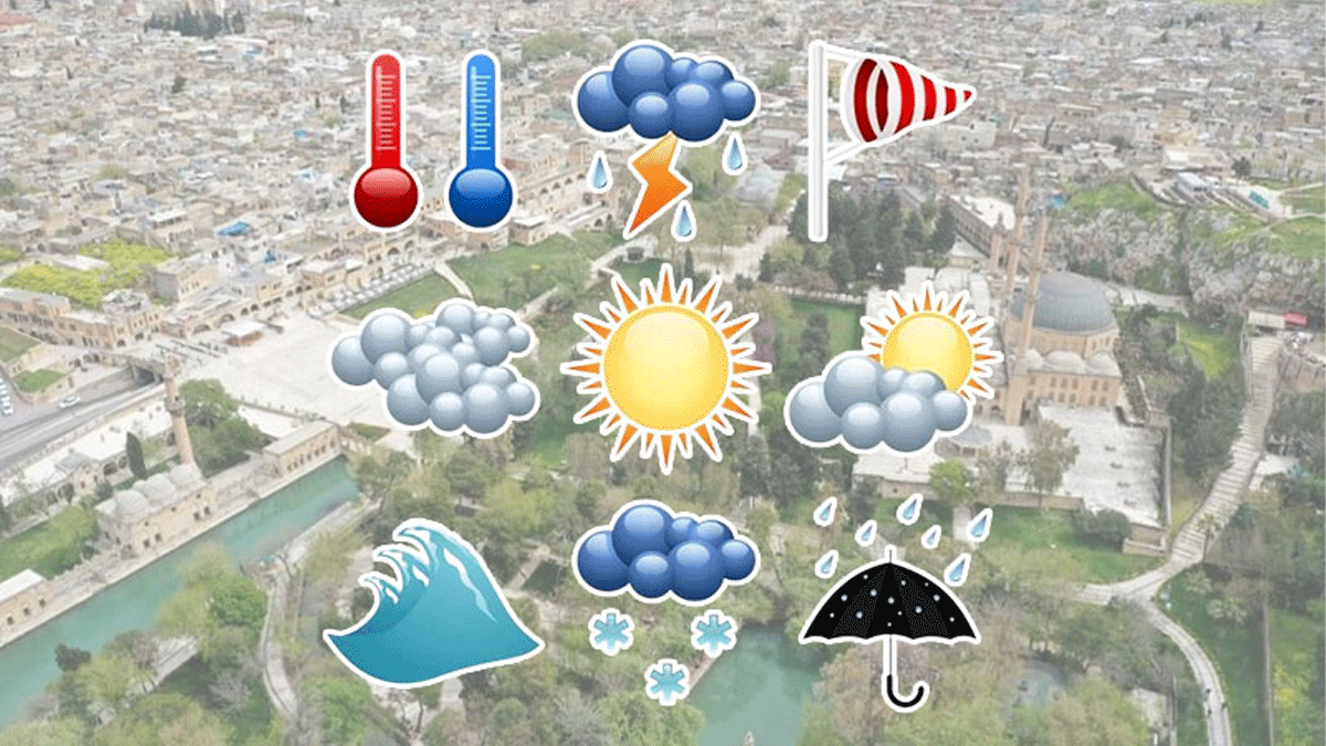 Şanlıurfa’da hafta sonu hava nasıl olacak?