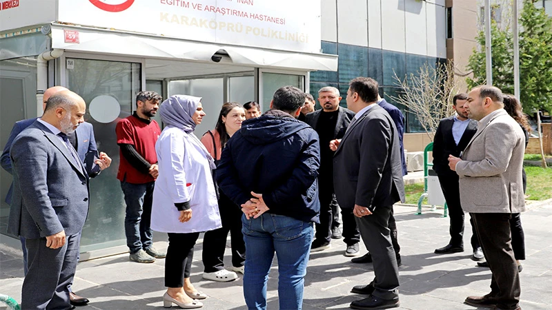 Şanlıurfa İl Sağlık Müdürü müjdeleri peş peşe sıraladı!