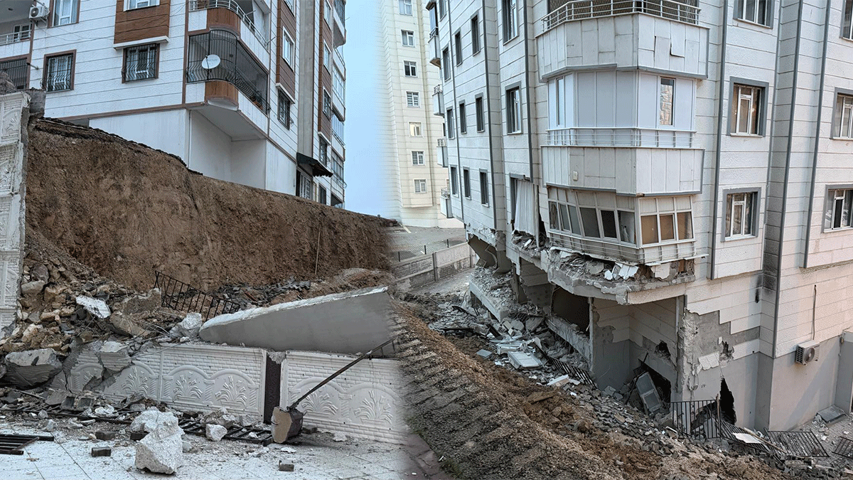 Şanlıurfa’da çöken istinat duvarı sonrası büyükşehirden açıklama geldi