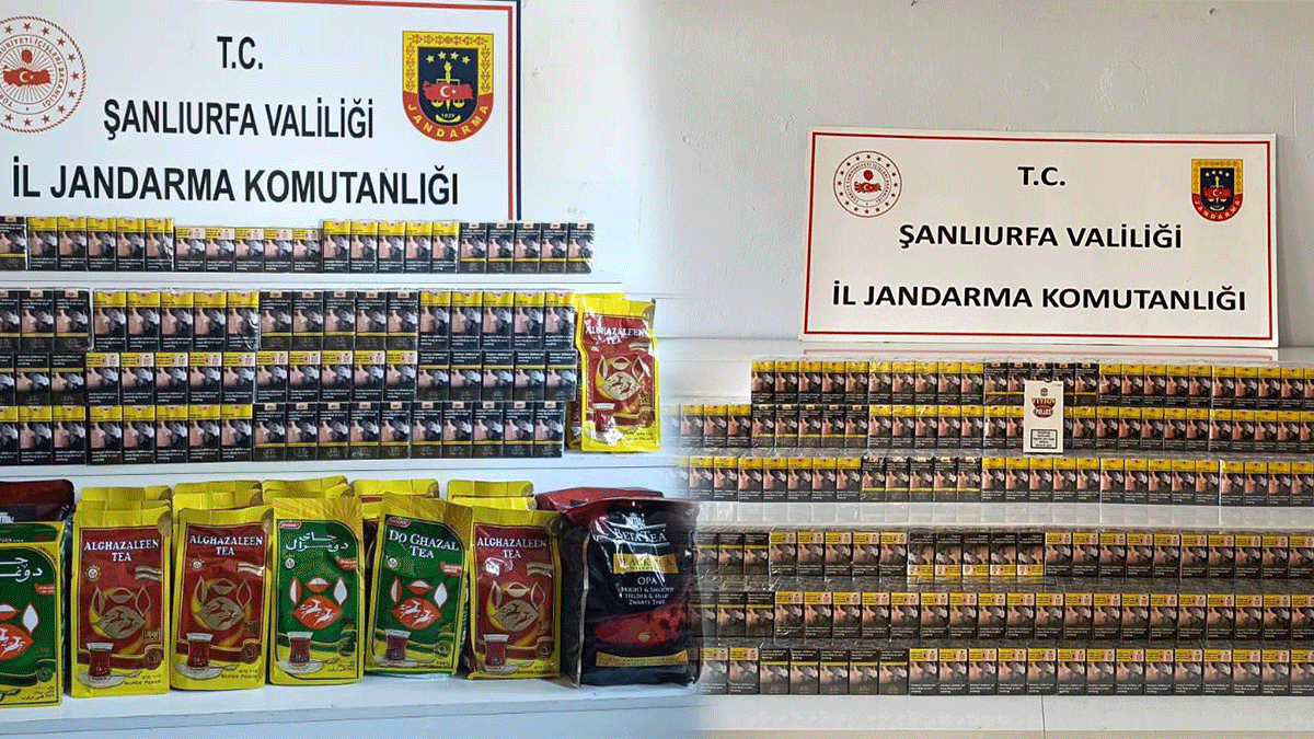 Şanlıurfa’da büyük kaçakçılık önlendi! 60 şüpheliye işlem başlatıldı