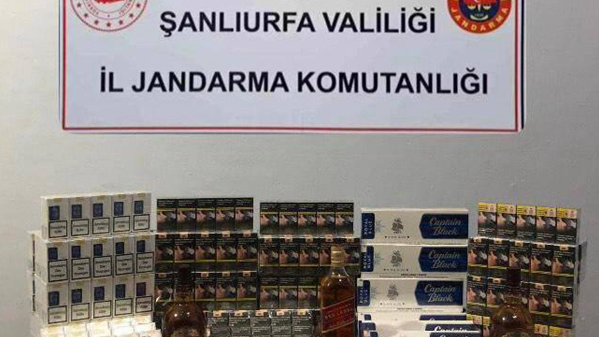 Şanlıurfa’da kaçakçılıkla mücadele hız kesmiyor! Binlerce pakete el konuldu