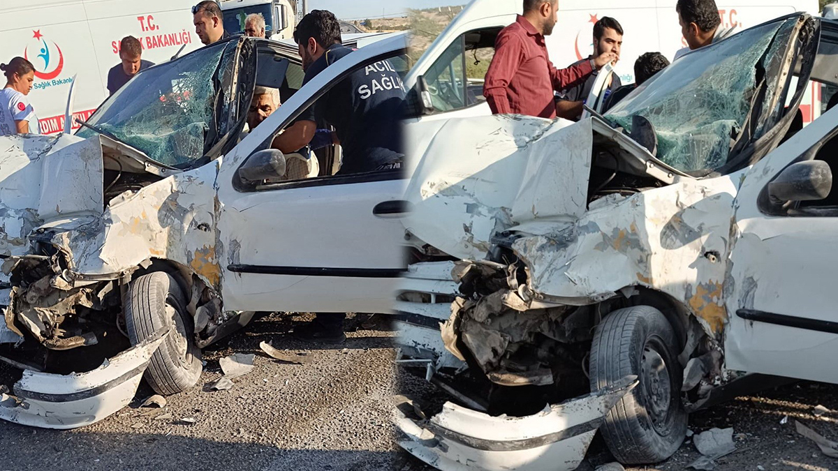Adıyaman-Şanlıurfa karayolunda feci kaza!