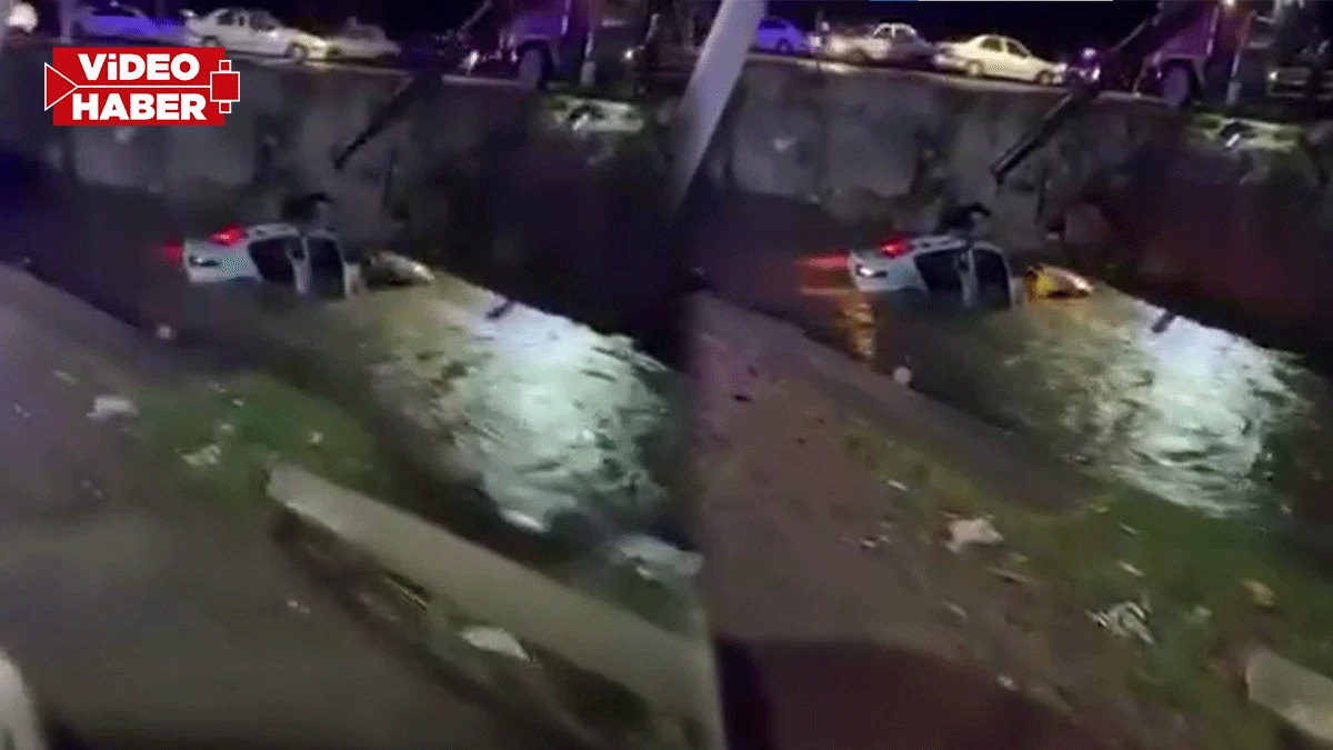 Şanlıurfa’da akşam saatlerinde feci kaza! Otomobil sulama kanalına uçtu