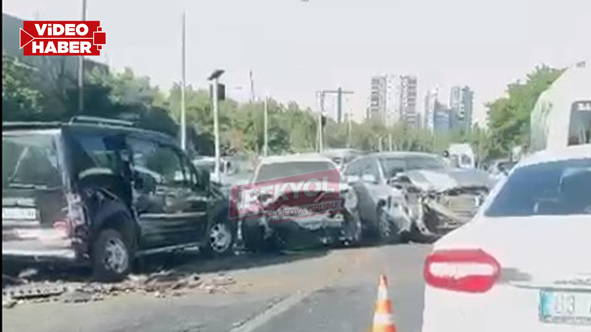 Şanlıurfa’da Akabe yokuşunda zincirleme kaza!