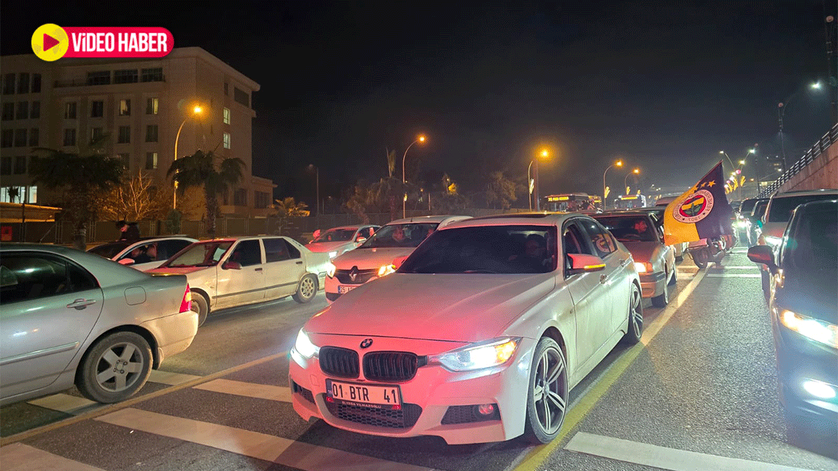 Şanlıurfa'da sanki hiç şampiyonluk görmemiş gibi kutlama var