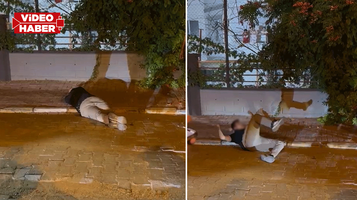 Şanlıurfa’da kentin göbeğinde korkutan anlar! Madde bağımlısı genç kendinden geçti iddiası