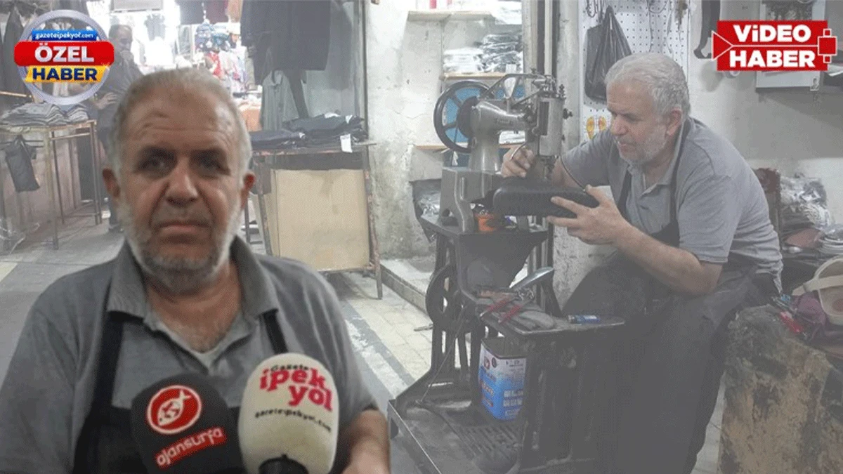 10 yaşında girdiği dükkandan 56 yıldır çıkmadı! Şanlıurfa’da mesleğin son ustalarından