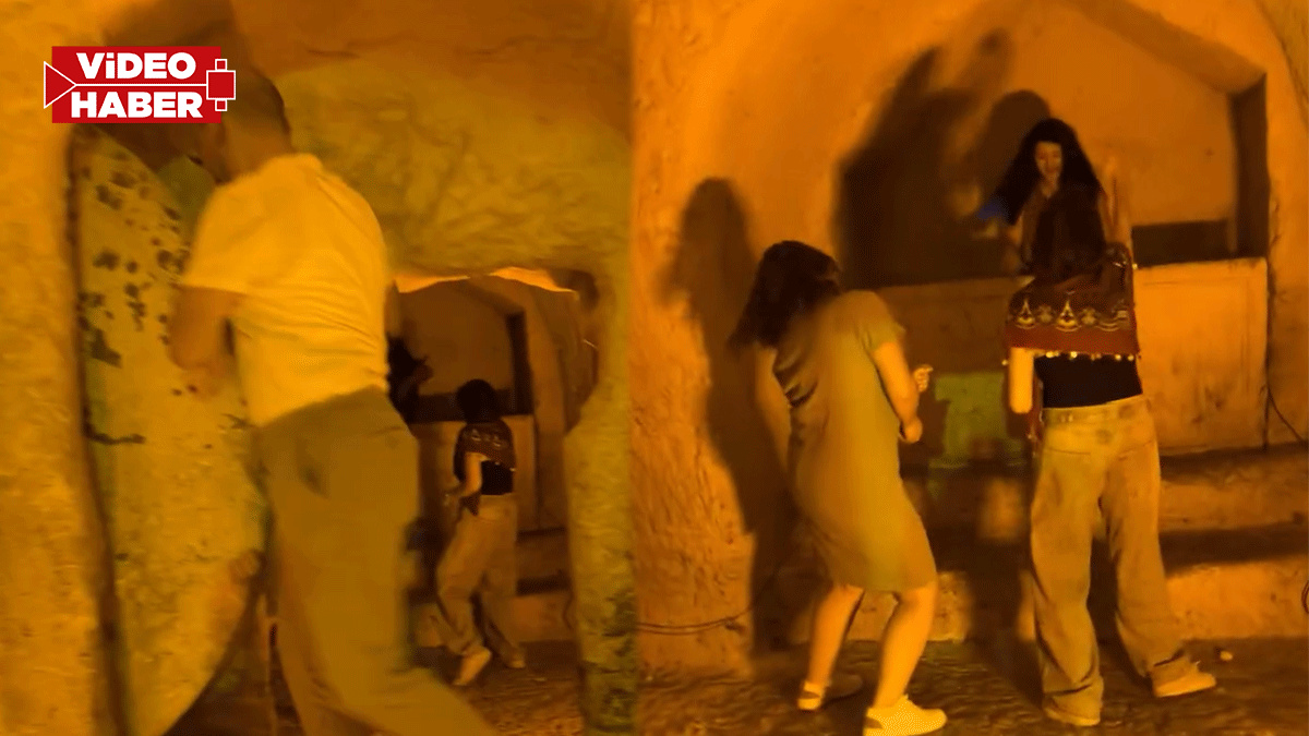 Şanlıurfa’da skandal görüntüler! Tarihi mezarlarda büyük saygısızlık