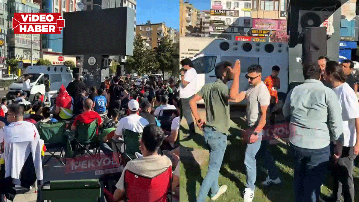 Şanlıurfa'da milli maç heyecanı krize dönüştü! Taraftarlar maçı izleyemedi