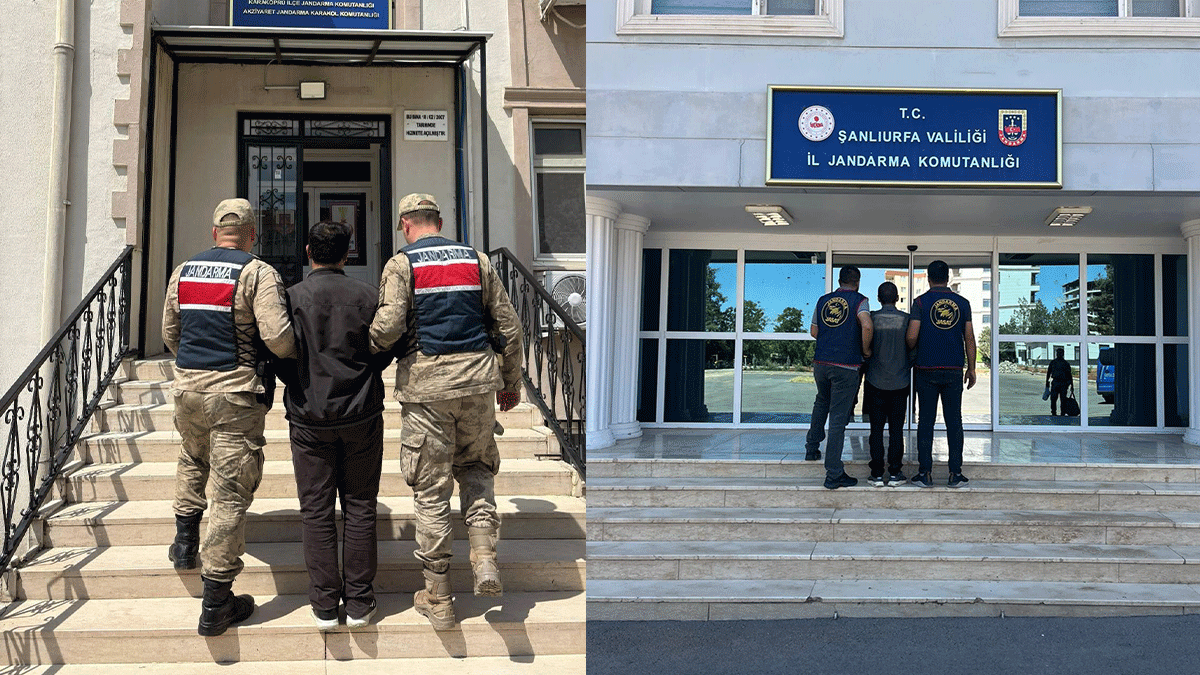 Şanlıurfa’da hırsızlık ve dolandırıcılıktan aranan 2 hükümlü yakalandı