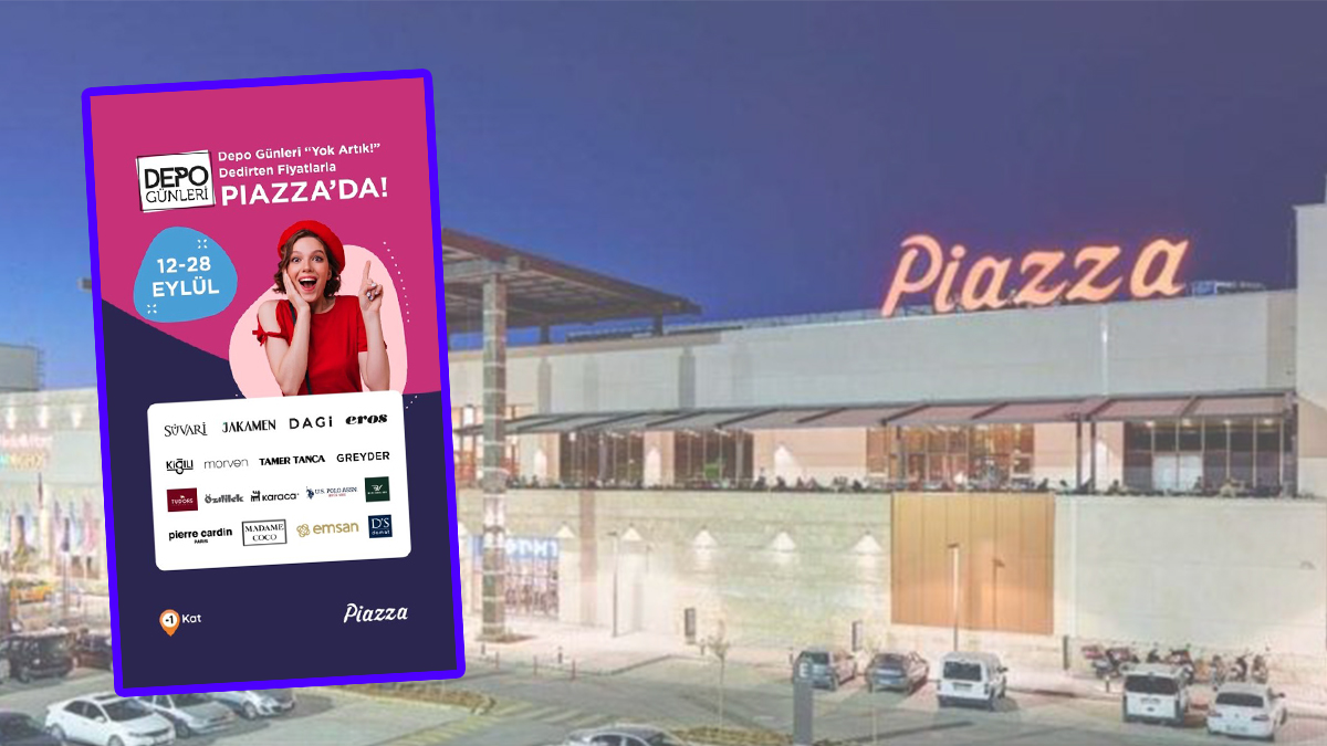 Şanlıurfa Piazza AVM’de depo günleri başlıyor
