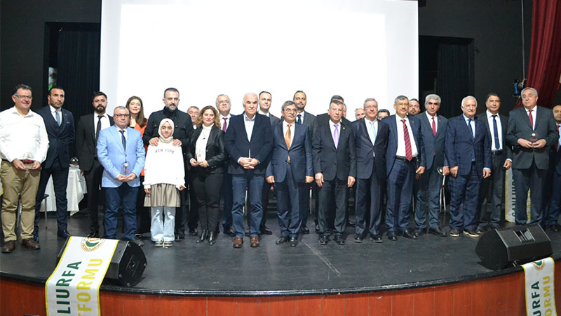 İşte Şanlıurfa Platformu’nun ödül verdiği isimler...