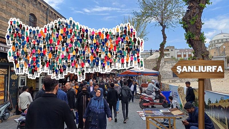 Şanlıurfa resmen yaşlanıyor!