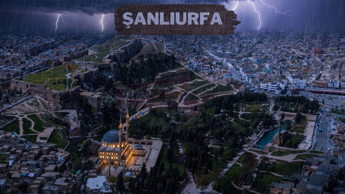 Şanlıurfa’da bu geceye dikkat! Sağanak yağışla birlikte sel ve hortum tehlikesi var