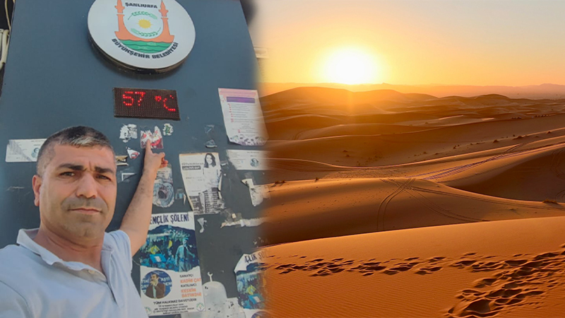 Şanlıurfa, Sahra Çölü’nün 100 yıllık rekorunu neredeyse kıracak!