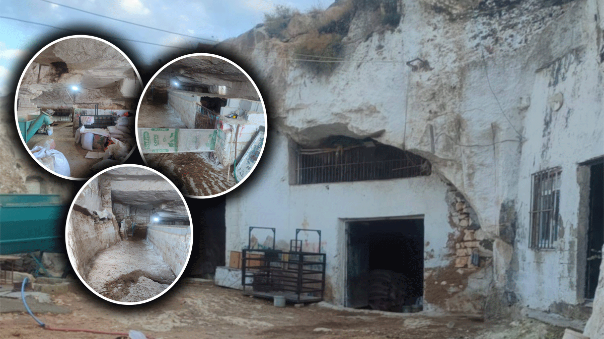 Şanlıurfa’da böyle ilan görülmedi! 1000 metrekarelik satılık mağara