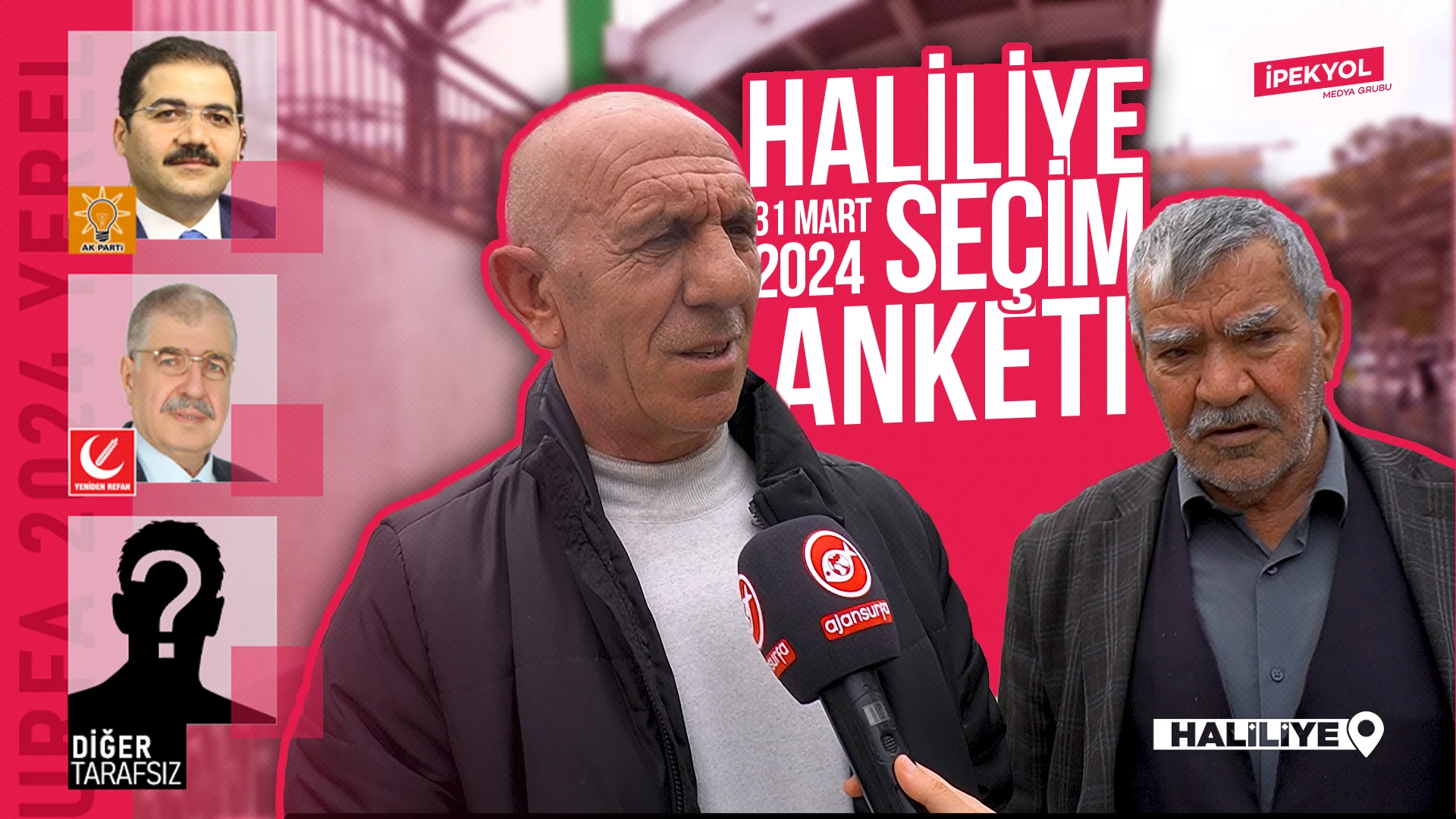 AK Parti’nin en güçlü adayı Haliliye’de! Peki seçmen hangi adaydan yana?