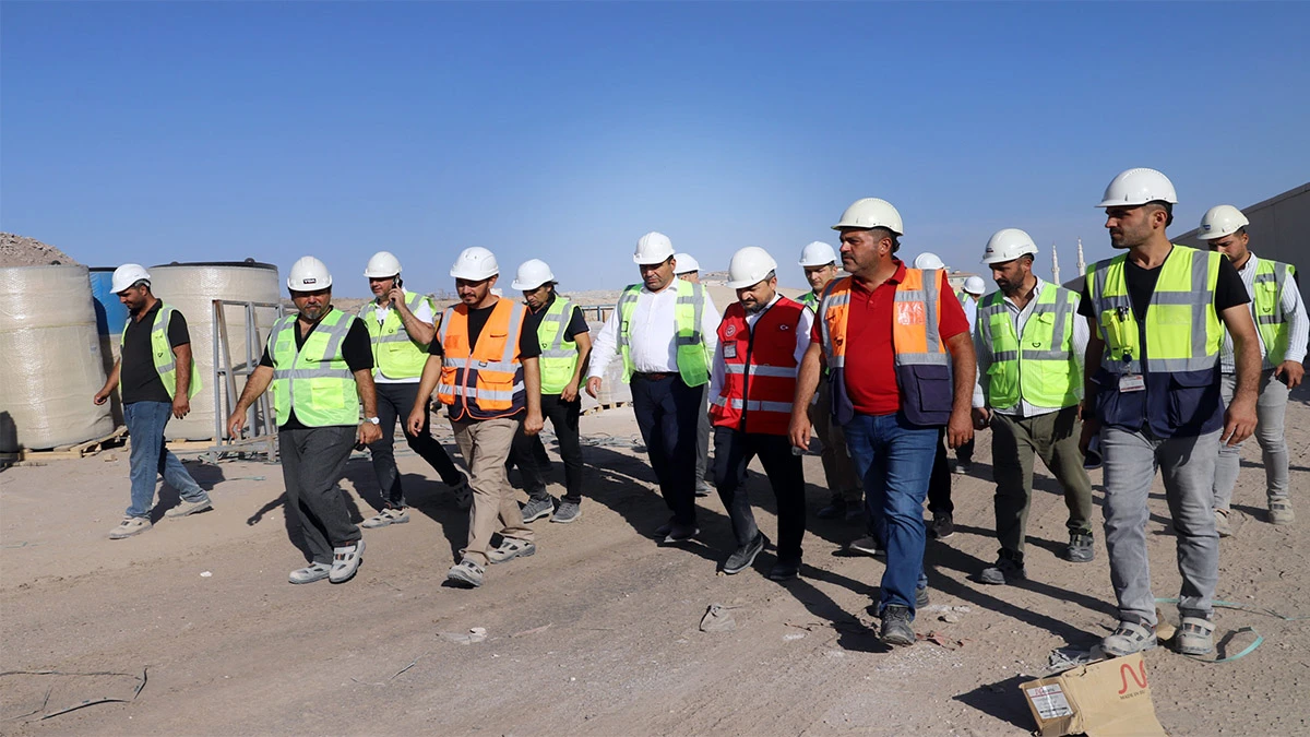 Şanlıurfa Şehir Hastanesinde gece gündüz hareketlilik! Ne zaman açılacak?
