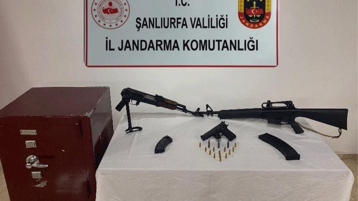 Haliliye’de jandarmadan silah operasyonu: 2 kişi yakalandı