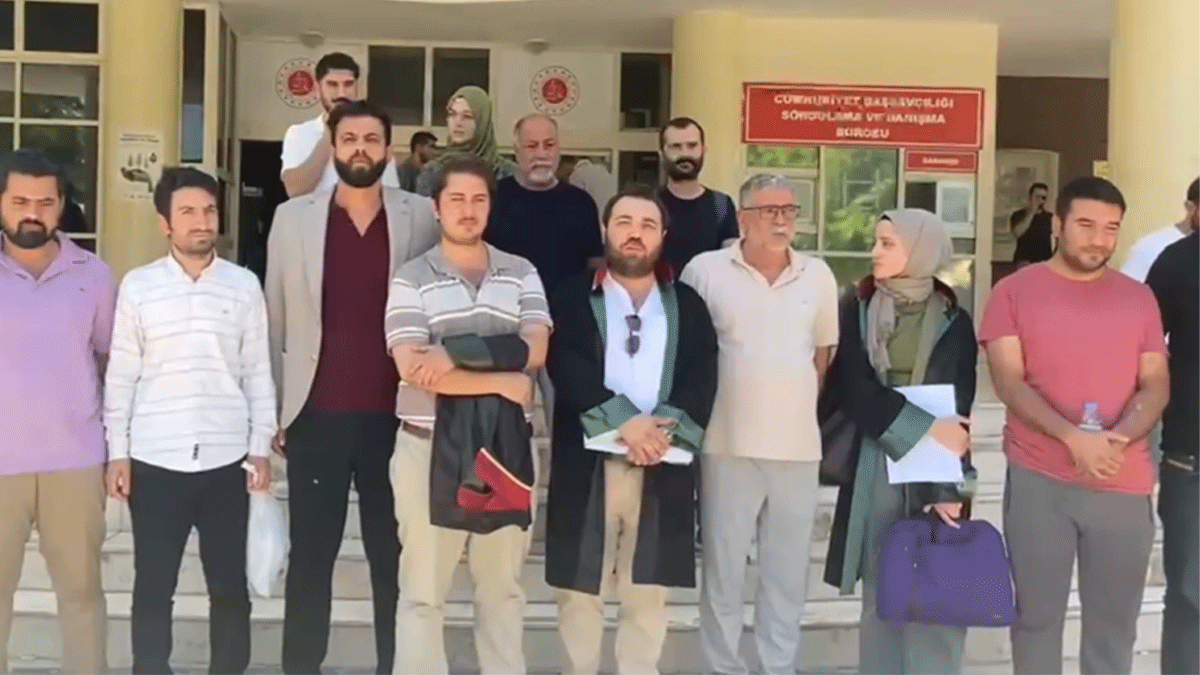 Şanlıurfa'da gözaltına alınan il başkanı hakim karşısına çıktı!