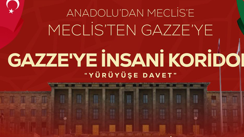 Şanlıurfa STK’larından yürüyüş çağrısı!  “Gazze için insani koridor açılmalı”