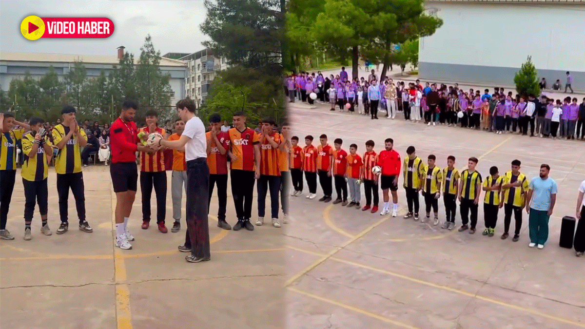 Süper Kupa'nın provası Şanlıurfa'da yapıldı! Fenomen isim düdük çaldı