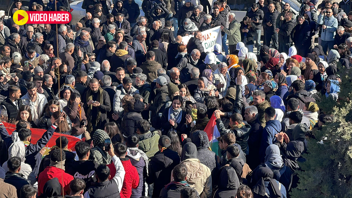 Rojava’da yaşanan çatışmalar nedeniyle Şanlıurfa’da yürüyüş düzenlendi