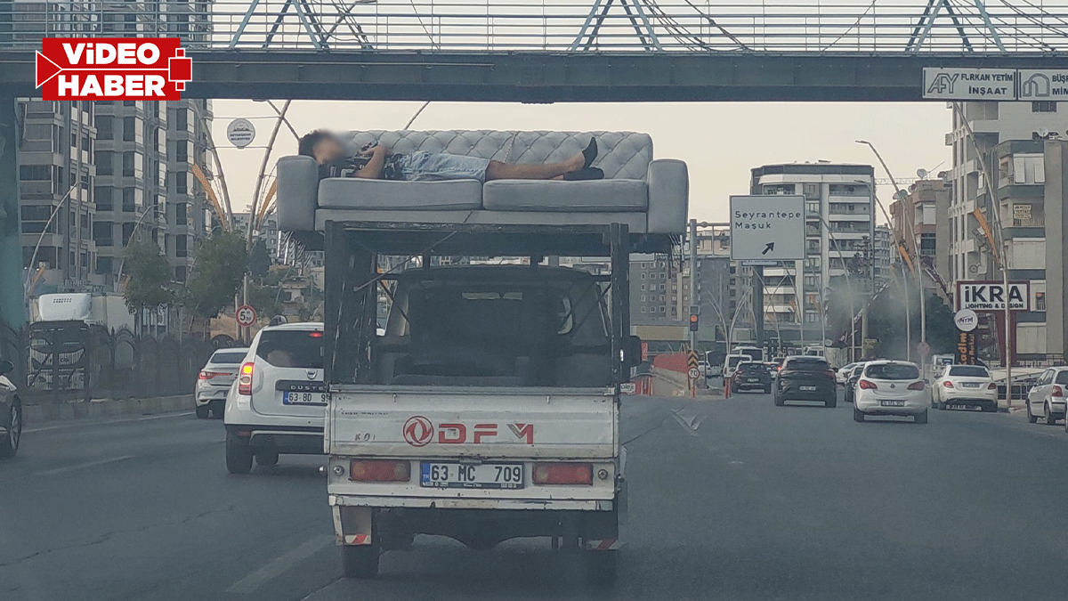 Şanlıurfa'da çılgın taşımacılık! Allah korumuş...