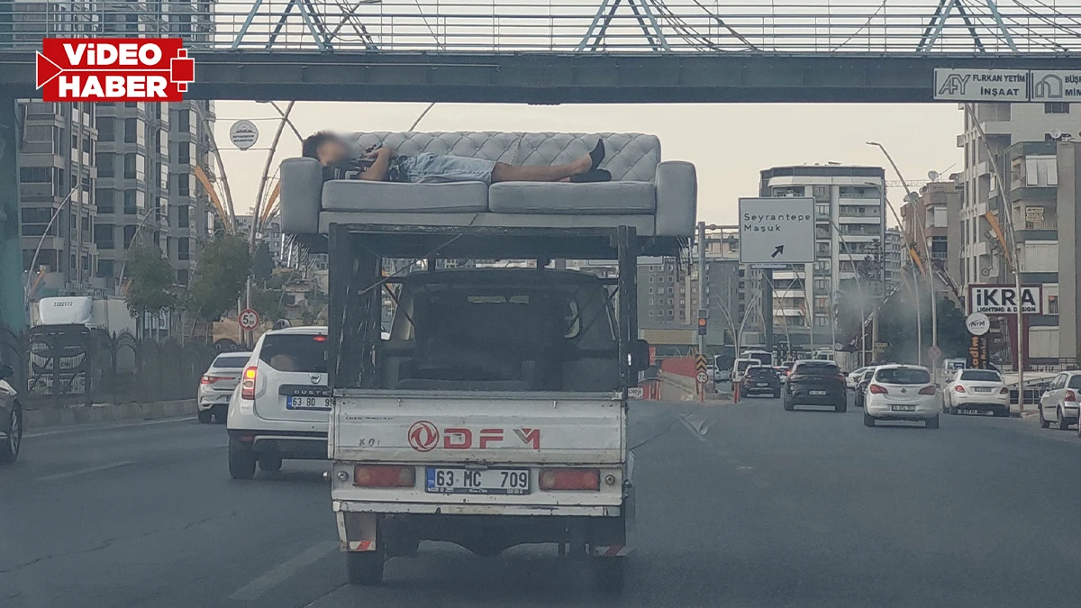 Şanlıurfa'da çılgın taşımacılık! Allah korumuş...