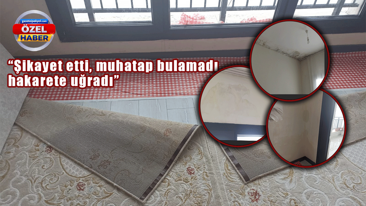 Şanlıurfa’da TOKİ konutlarında bitmeyen çile! Şikayet eden vatandaş muhattap bulamıyor