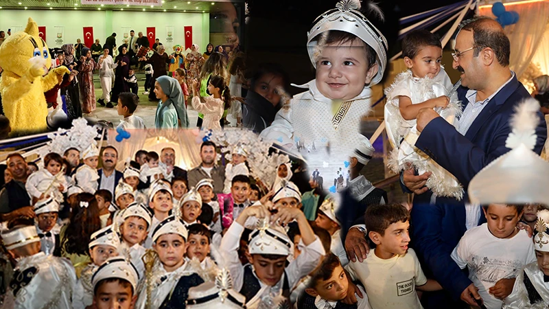 Şanlıurfa’da sünnet şöleninde çocuklara TOGG sürprizi