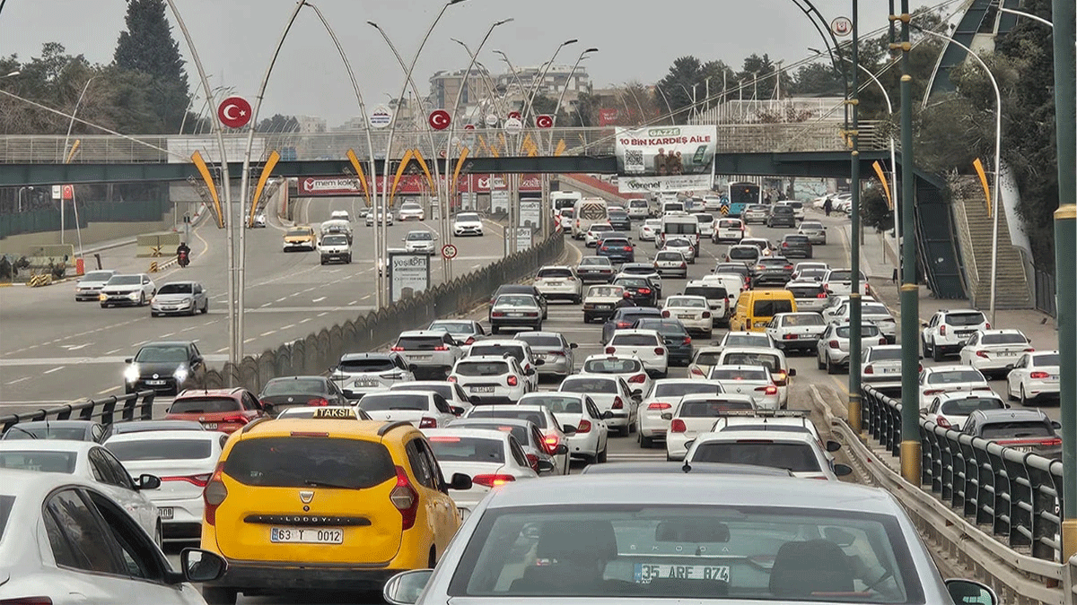 Şanlıurfa’da araç sayısı artmaya devam ediyor! İşte kentteki toplam sayı...