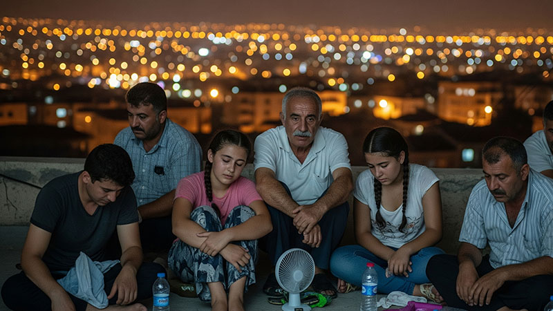 Şanlıurfalılar gözü kırpmadan sabahladı