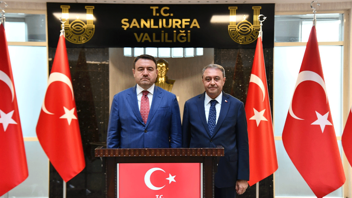 Kütahya Valisi Şanlıurfa’ya geldi