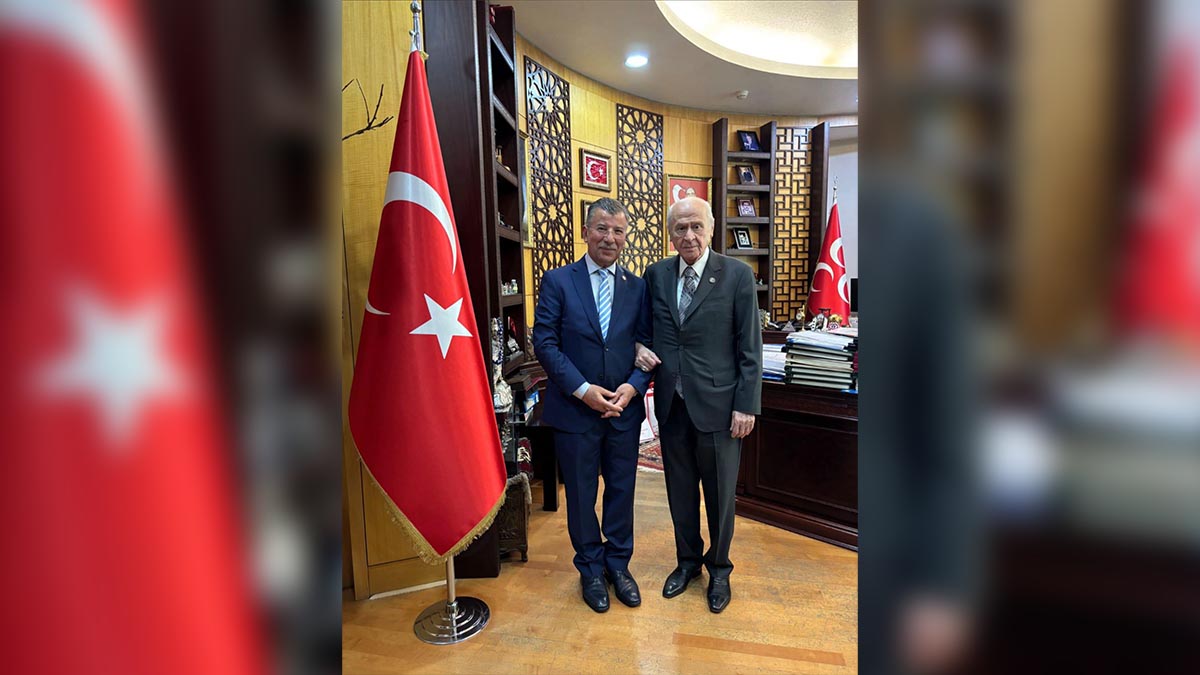 Şanlıurfa vekilinden MHP lideri Bahçeli'ye ziyaret!