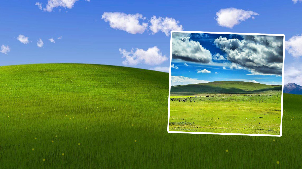 Windows XP’nin unutulmaz duvar kağıdı Şanlıurfa’da canlandı! Benzerliğiyle dikkat çekti