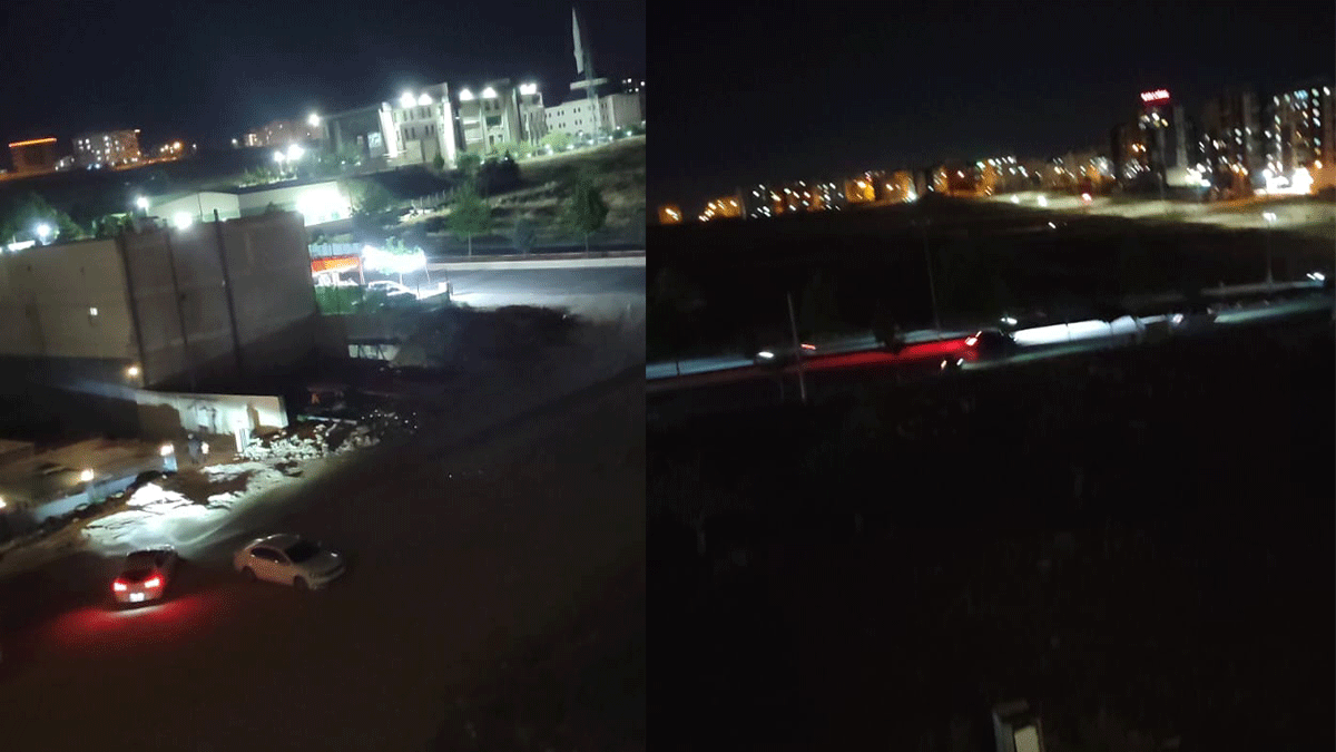 Şanlıurfa’da karanlığa gömülen tehlikeli yol!