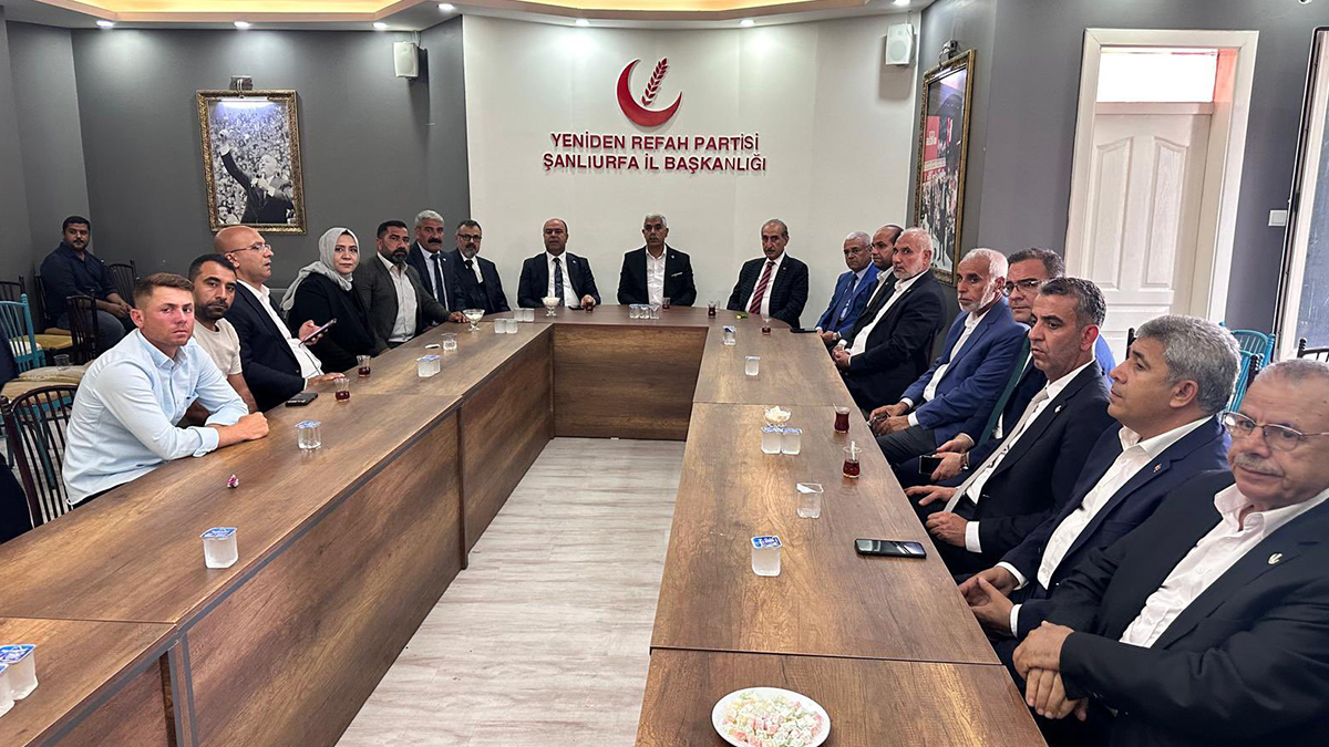Yeniden Refah Partisi Şanlıurfa’da bayramlaştı: Birlik mesajı verildi