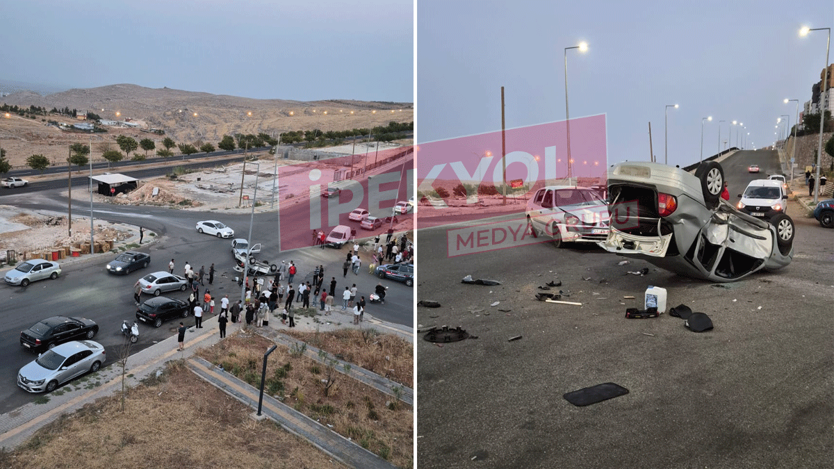 Şanlıurfa'da akşam saatlerinde zincirleme kaza! Çok sayıda yaralı var