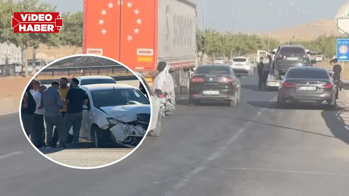Şanlıurfa’da kavşakta zincirleme kaza! 5 yaralı